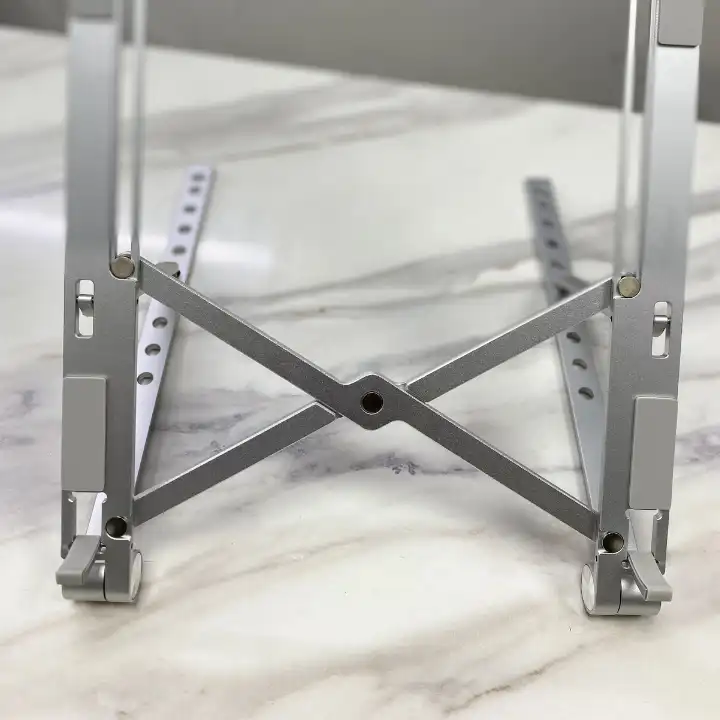 Portable Foldable Laptop Stand – Adjustable Aluminum Metal Stand - Image 6