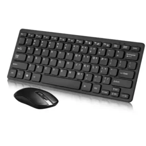 GKM901 Ultra Slim Silent Wireless 2.4GHz Mini Keyboard and Mouse